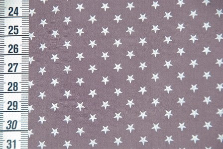 Batiste figue étoiles blanches, x10cm dans FRANCE DUVAL STALLA par Couture et Cie