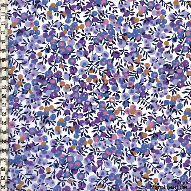 Coupon Liberty Wiltshire lilas 65*45cm dans Tissus Liberty par Marotte et Cie