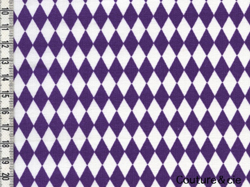 Tissu Diamonds navet dans LINNAMORATA par Couture et Cie
