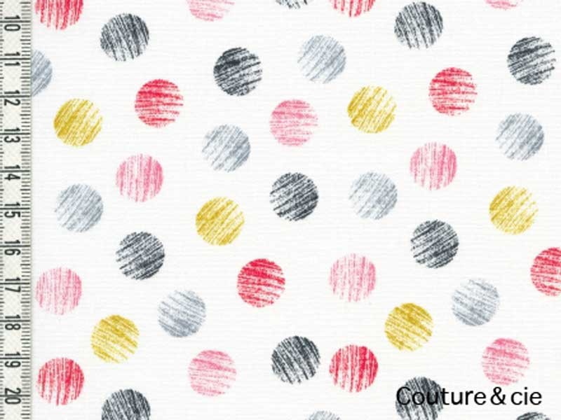 Tissu Mori Girls, Dots dans DASHWOOD STUDIO par Couture et Cie