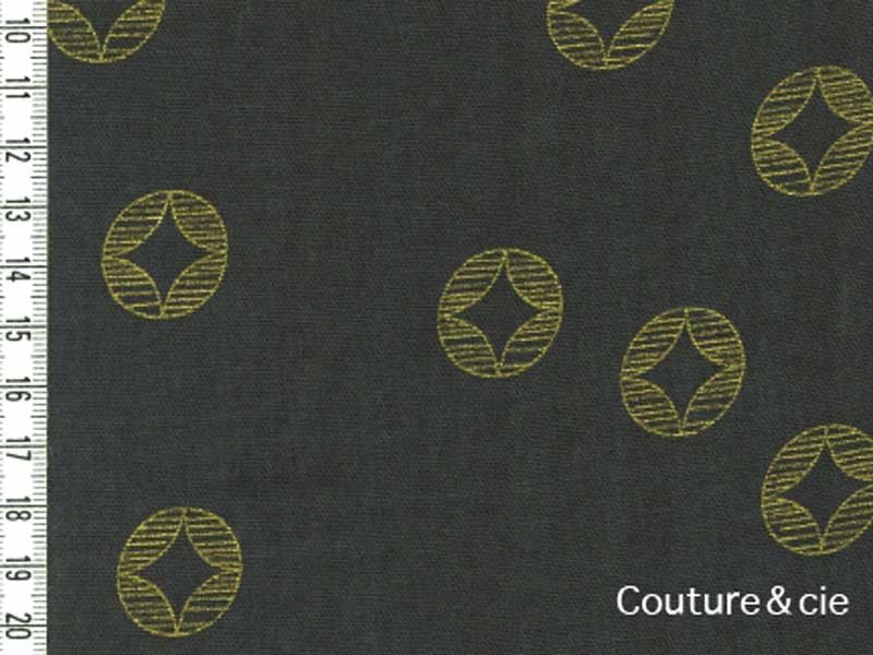 Tissu Ellen Baker Monochrome dans Kokka par Couture et Cie