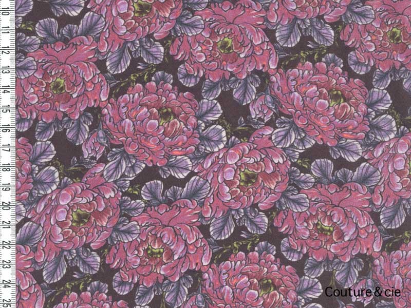 Soie Liberty Daydream dans Soie imprimée par Couture et Cie