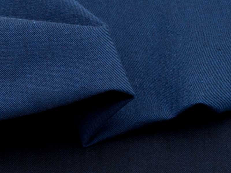 Chambray coton biologique bleu nuit, coupon 65x155cm dans TISSUS BIOLOGIQUES par Couture et Cie