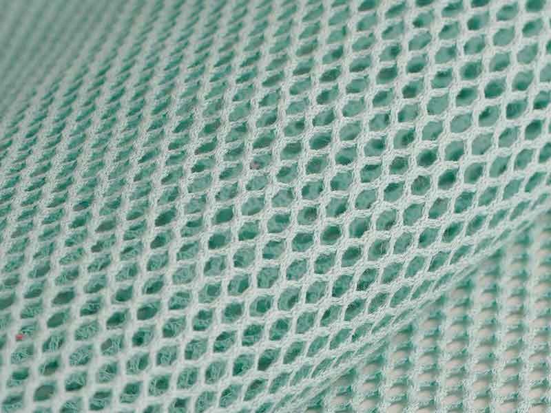 Tissu Filet coton bio bleu azur, x10cm dans TISSUS BIOLOGIQUES par Couture et Cie