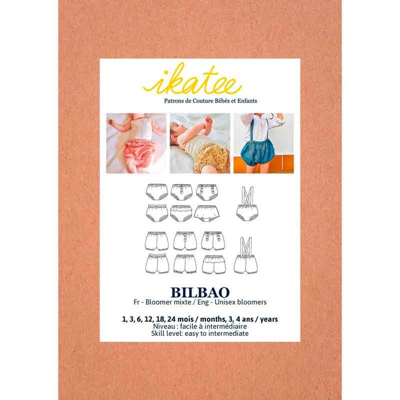 Patron couture Ikatee Bilbao bloomer dans Accueil par Couture et Cie