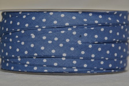 Biais dauphin à pois dans Tous les biais par Couture et Cie