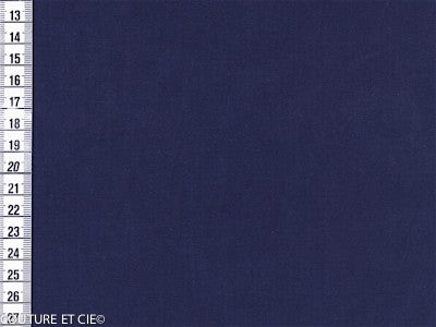 Fil à fil marine changeant dans Tissus unis par Couture et Cie