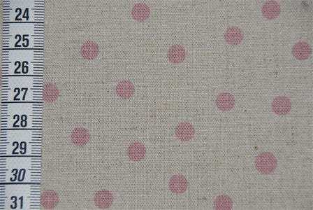 Métis à pois rose dans TISSUS JAPONAIS par Couture et Cie