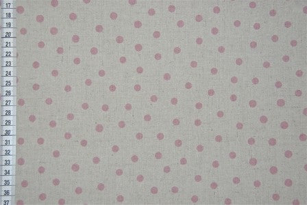 Métis à pois rose dans TISSUS JAPONAIS par Couture et Cie