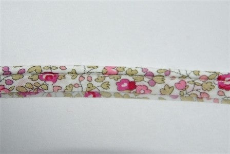 Passepoil Liberty Eloise rose, 90cm dans Passepoils unis par Couture et Cie