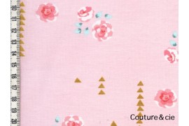 Tissu Rosemilk rose camée dans MICHAEL MILLER par Couture et Cie