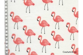 Tissu Rifle Paper co Flamingo dans Rifle Paper Co par Couture et Cie