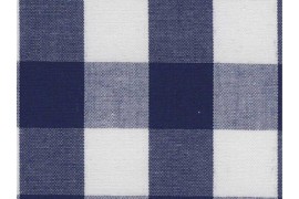 Tissu Vichy marine carreaux 16mm dans Tissus Carreaux par Couture et Cie
