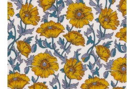 Tissu Liberty Astell Reece jaune, x10cm dans Accueil par Couture et Cie