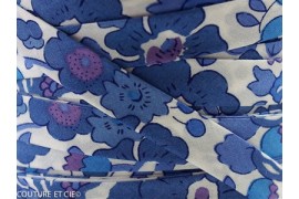 Biais Liberty Betsy bleu lavande, x10cm dans BIAIS par Couture et Cie