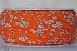 Biais Capel orange fluo, x10cm dans BIAIS par Couture et Cie