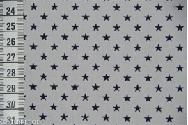Popeline blanc étoiles bleues, coupon 35*140cm dans FRANCE DUVAL STALLA par Couture et Cie