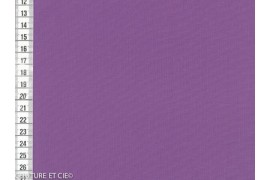 Popeline fil à fil violet dans Tissus unis par Couture et Cie