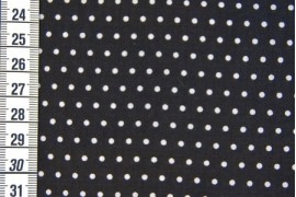 Tissu Petit Pois noir dans Tissus par Couture et Cie