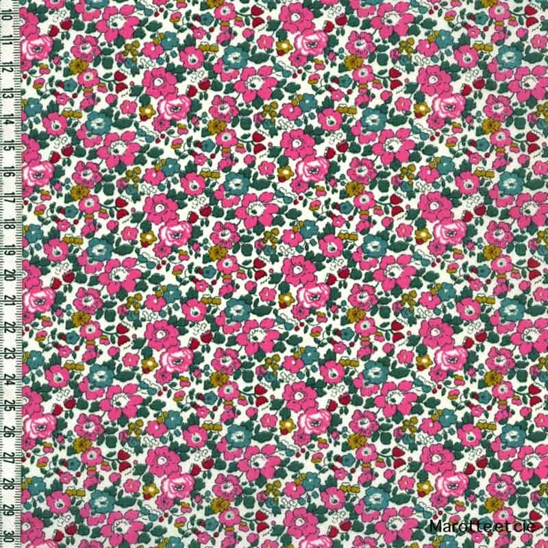 Coupon Liberty Betsy ann pivoine 65*45cm dans Tissus Liberty par Marotte et Cie