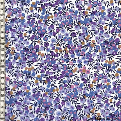 Coupon Liberty Wiltshire lilas 65*45cm dans Tissus Liberty par Marotte et Cie