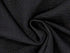 Coupon Double gaze coton noir, 45x65cm