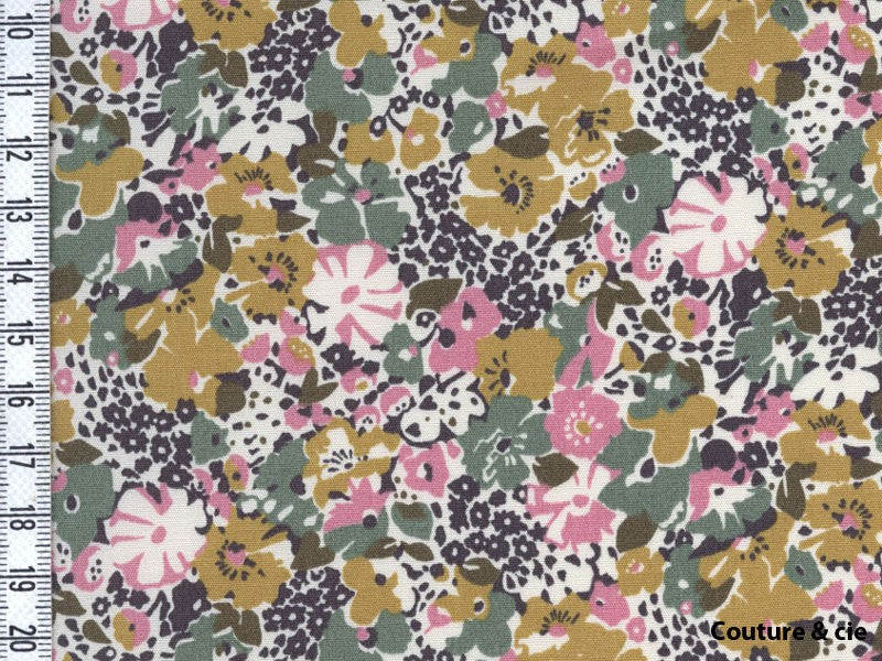 Popeline Liberty Lucy locket, x10cm dans Popelines imprimées par Couture et Cie
