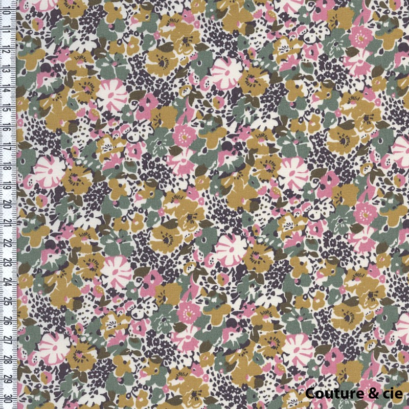 Popeline Liberty Lucy locket, x10cm dans Popelines imprimées par Couture et Cie