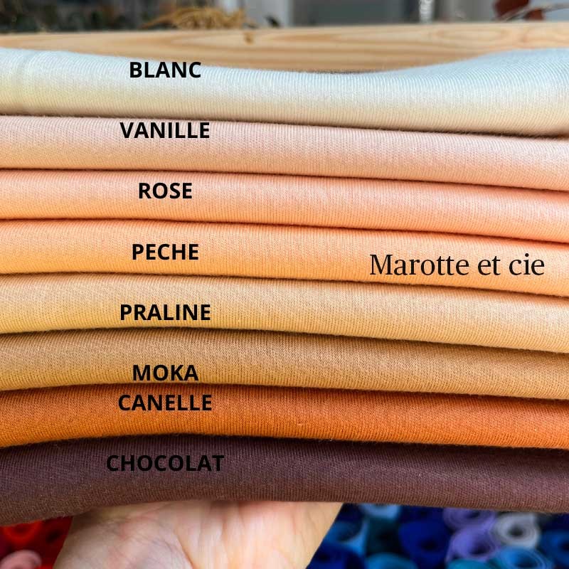 JERSEY PEAU POUPEE Oëko-tex par 10cm