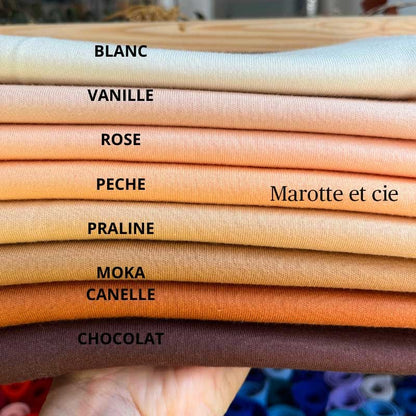 JERSEY PEAU POUPEE Oëko-tex par 10cm