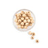 Lot 10 perles bois naturel 12 mm dans Catégories par Marotte et Cie