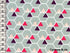 Tissu linnamorata Honey bee vert d&