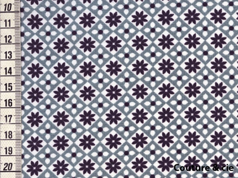Tissu Linnamorata Diaterelle, x10cm dans LINNAMORATA par Couture et Cie