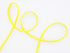 Cordon soie jaune fluo dans Cordons soie par Couture et Cie