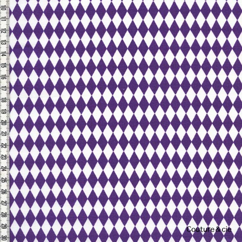 Tissu Diamonds navet dans LINNAMORATA par Couture et Cie