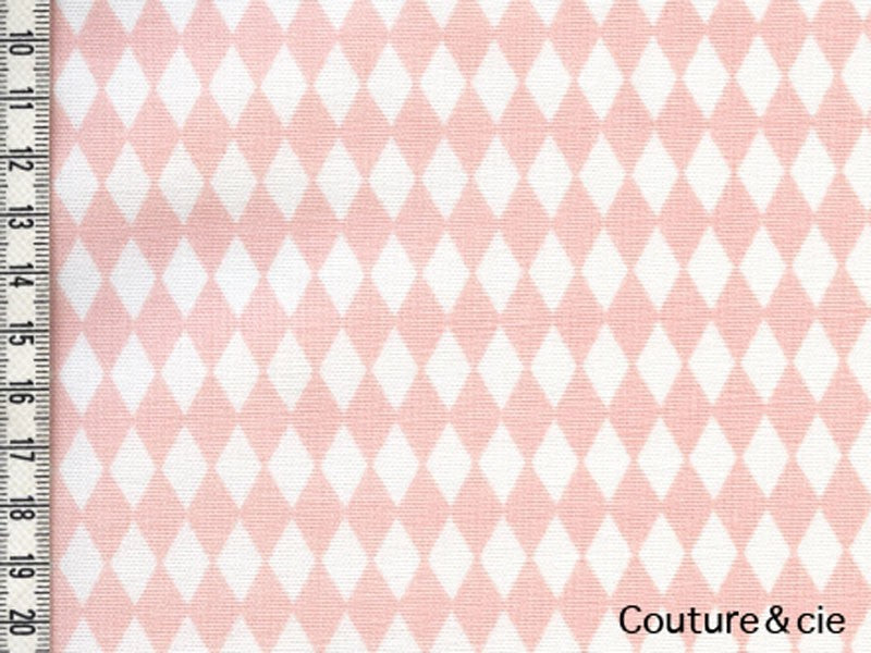 Tissu Diamonds poudre dans LINNAMORATA par Couture et Cie