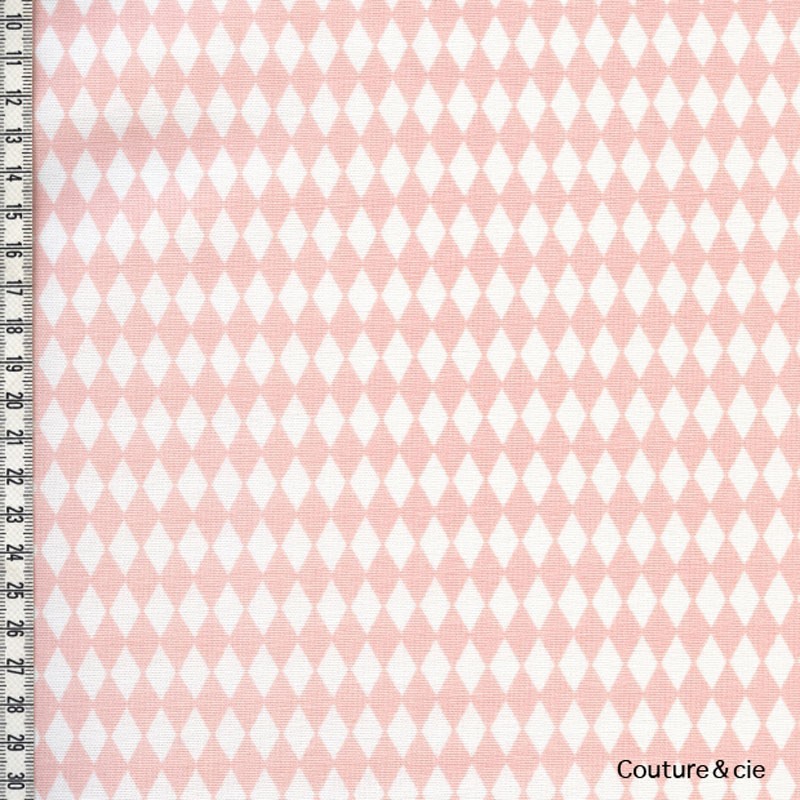 Tissu Diamonds poudre dans LINNAMORATA par Couture et Cie
