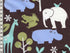 Tissu Zoology marron dans MICHAEL MILLER par Couture et Cie