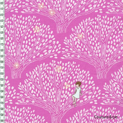 Tissu Tree lights rose dans MICHAEL MILLER par Couture et Cie