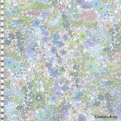 Liberty Margaret Annie pastel, coupon 50x137cm dans Tissus LIBERTY OF LONDON par Couture et Cie