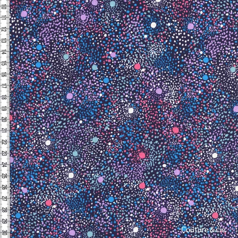 Tissu Liberty Polka sky C dans Tissus LIBERTY OF LONDON par Couture et Cie