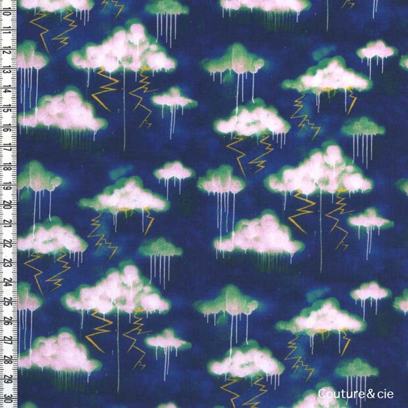 Tissu liberty Melting Elements, x10cm dans Tissus LIBERTY OF LONDON par Couture et Cie
