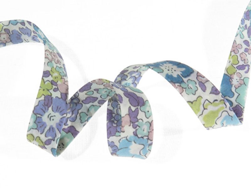Biais Liberty Michelle lilas, x10cm dans Biais Liberty par Couture et Cie