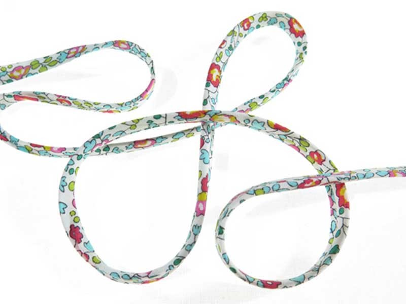 Cordon Liberty Eloise turquoise, x10cm dans Cordons Liberty par Couture et Cie