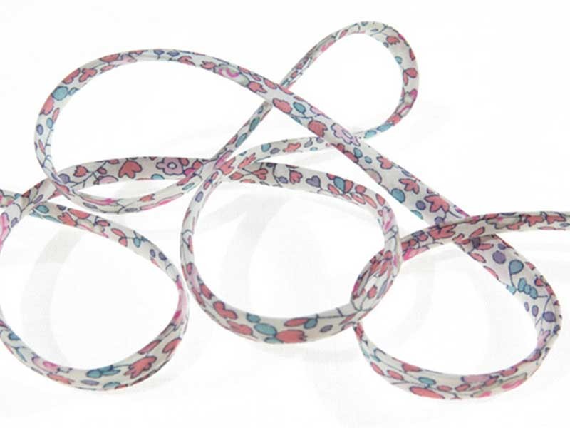 Cordon Liberty Eloise rose dragée, x10cm dans Cordons Liberty par Couture et Cie