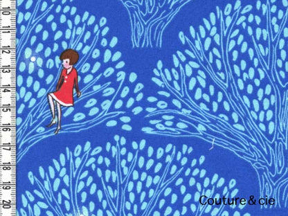 Tissu Michael Miller Tree Lights bleu dans MICHAEL MILLER par Couture et Cie