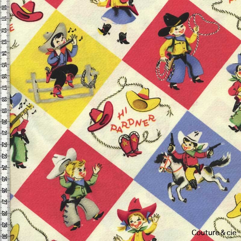 Tissu Michael Miller Yippee dans MICHAEL MILLER par Couture et Cie