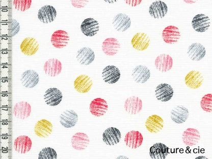 Tissu Mori Girls, Dots dans DASHWOOD STUDIO par Couture et Cie
