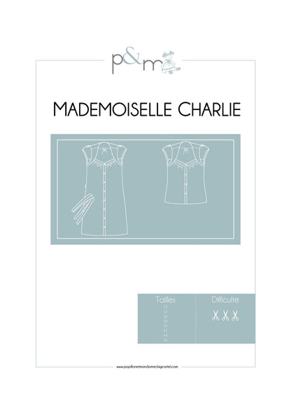 Patron Mademoiselle Charlie dans Patrons pochettes par Couture et Cie