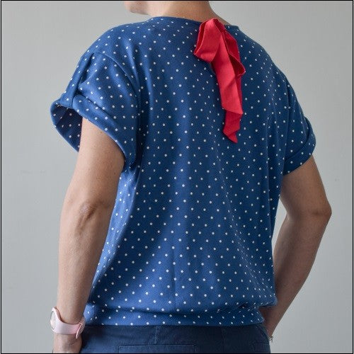 Patron Top Mademoiselle Gus dans Papillon et Mandarine par Couture et Cie